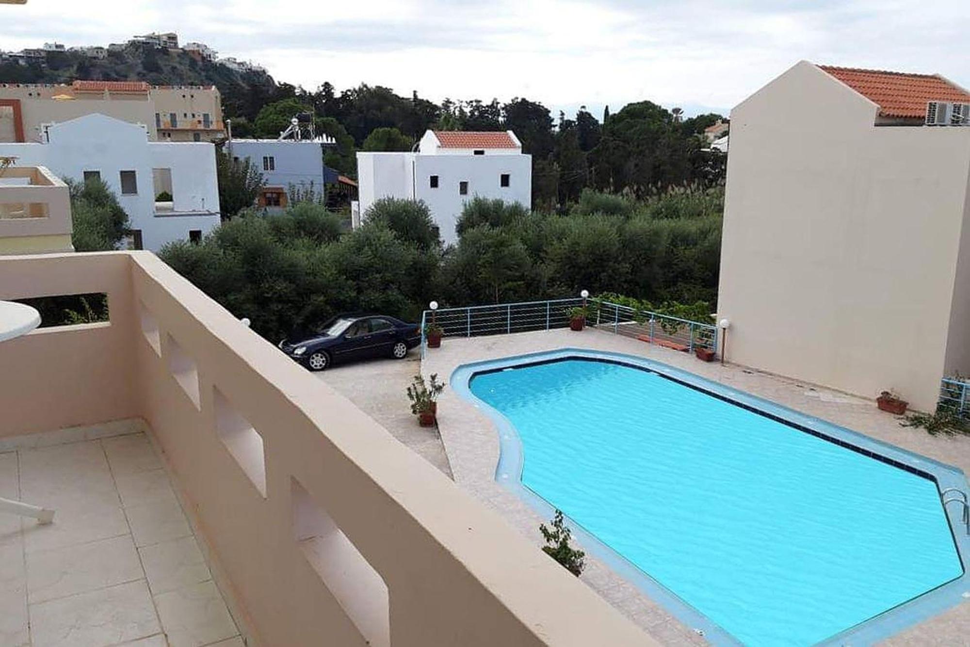 Litinas Apartments With Pool Agia Marina 외부 사진